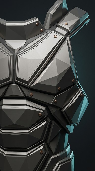 Armor Triangle Design Free Hexagonal Armor Matrix Image - Hexagonal, Futuristic, Armor ...