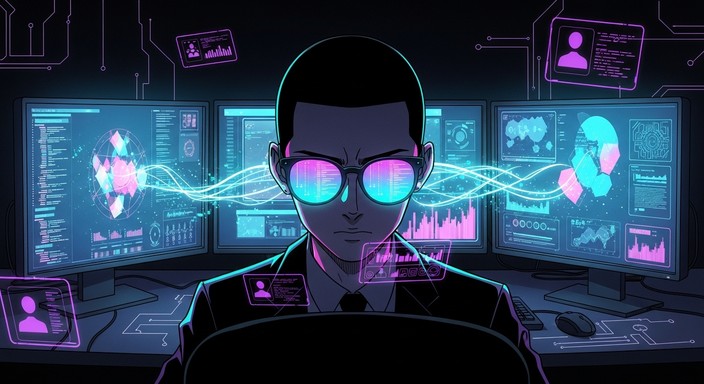 Free Neon Code Master Photo - Anime, Cyberpunk, Hacker | Download at ...