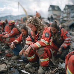 Free Rescuers Moment Pause Image - Rescue, Disaster, Teamwork ...