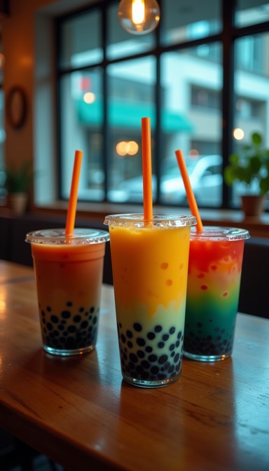 Free Colorful Boba Trio Image - Boba, Tapioca, Pearls | Download at ...
