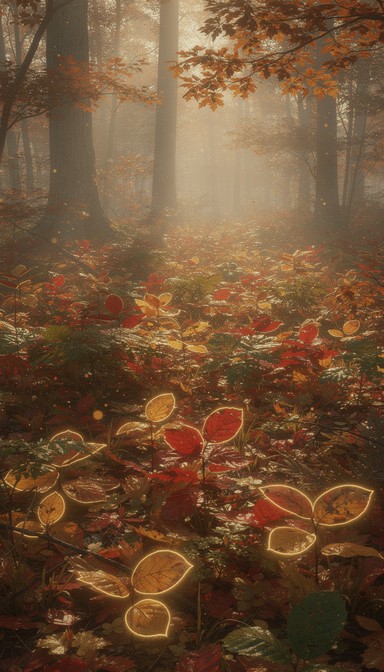 Free Glowing Autumn Forest Image - Forest, Autumn, Fall | Download at ...
