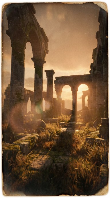 Free Ancient Ruins Sunset Image - Ruins, Ancient, Columns | Download at ...