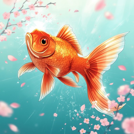 Free Anime Goldfish Art Image - Goldfish, Anime, Manga | Download at ...