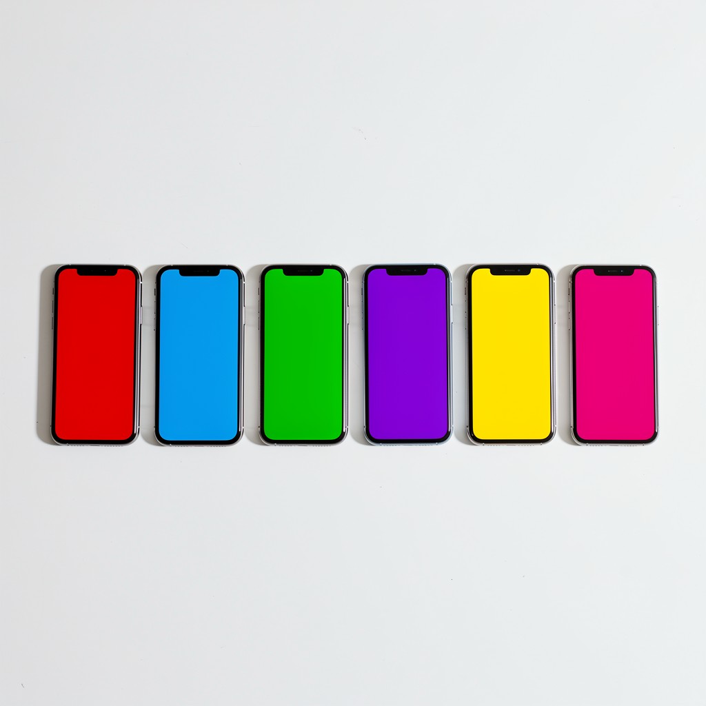 Free Colorful Phone Display Image - Smartphones, Technology, Colorful ...