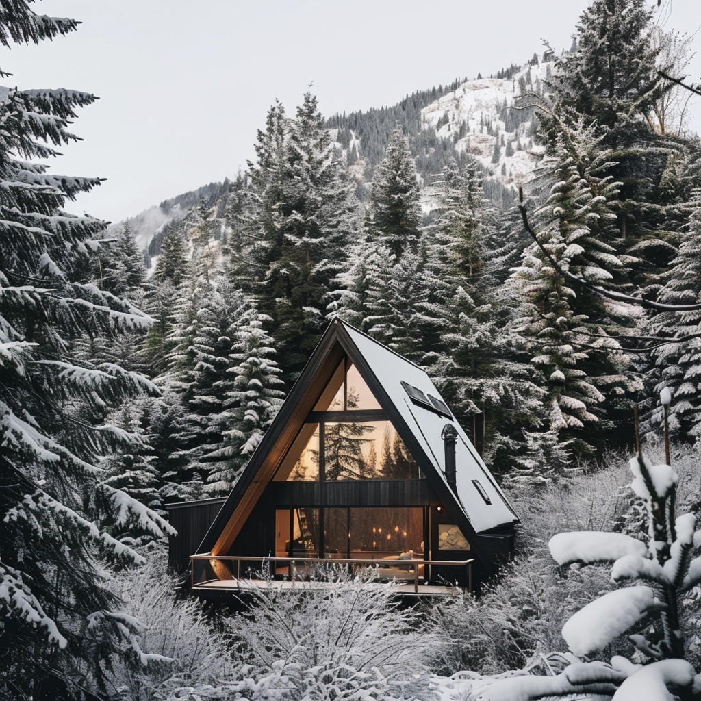 Free Cozy Winter Cabin Image - Winter, Cabin, Snow | Download at StockCake