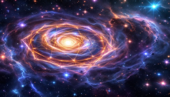 Geometric Patterns In Space Free Cosmic Sacred Geometry Image - Cosmic, Geometry, Galaxy | Download ...