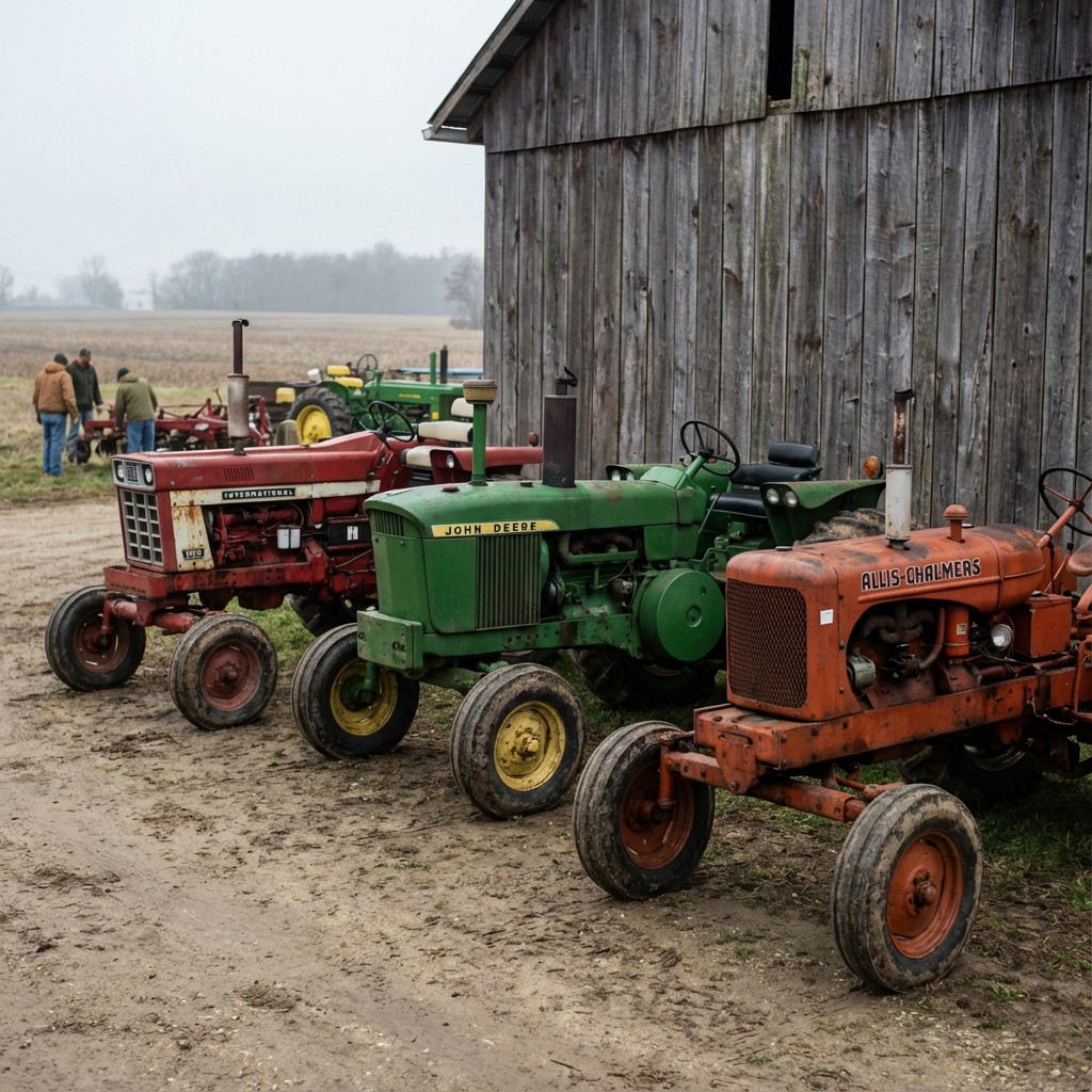 Free Vintage Farm Tractors Image - Agriculture, Tractors, Farming ...
