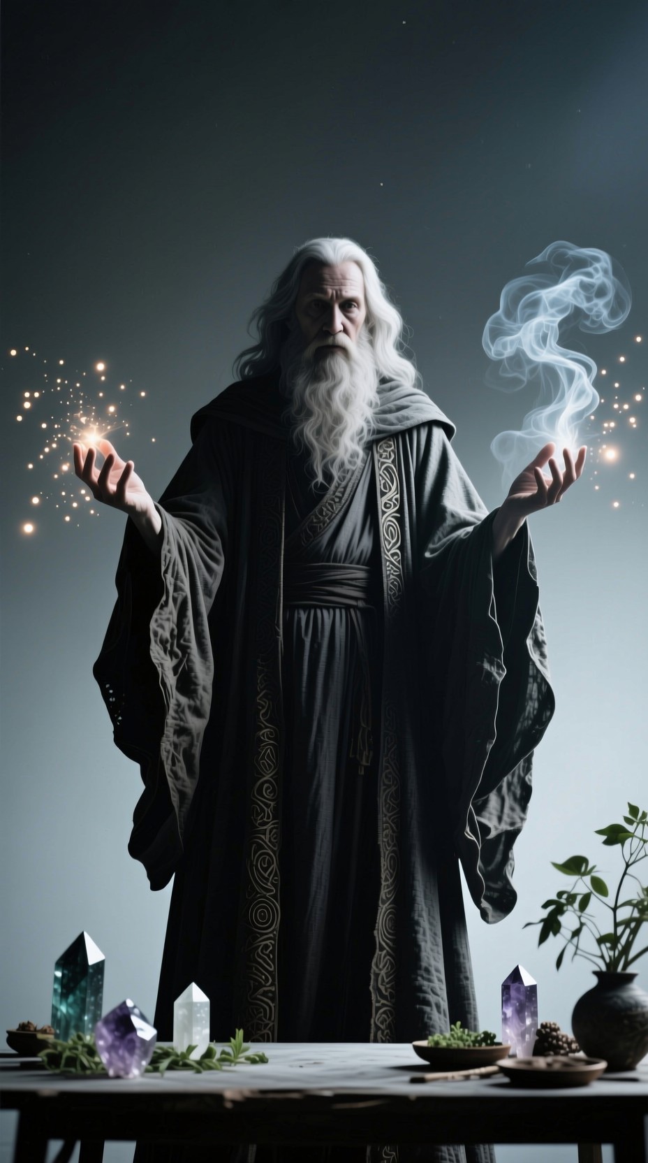 Deep Magic Wizard Free Wizard Channeling Magic Image - Wizard, Sorcerer, Mage | Download ...