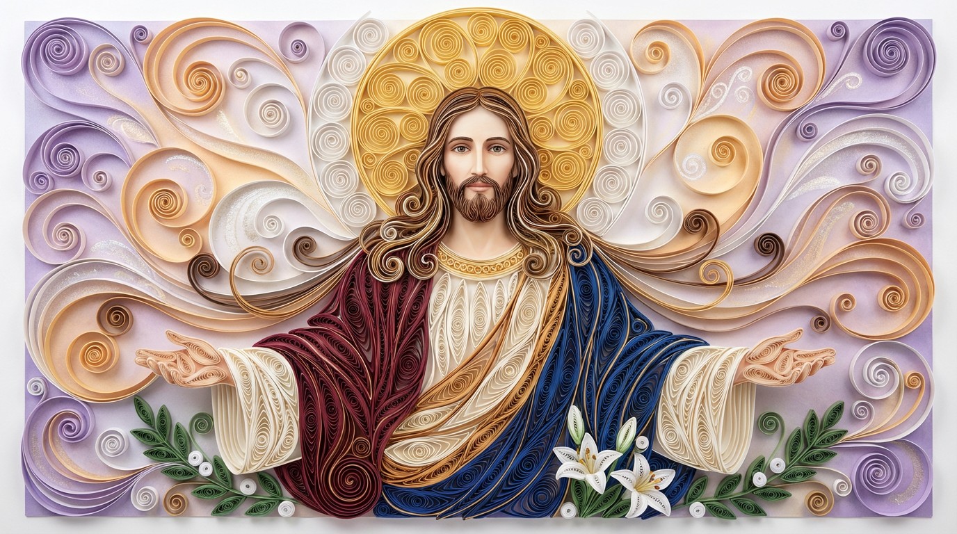 Free Divine Paper Artistry Image - Quilling, Jesus, Christ | Download ...