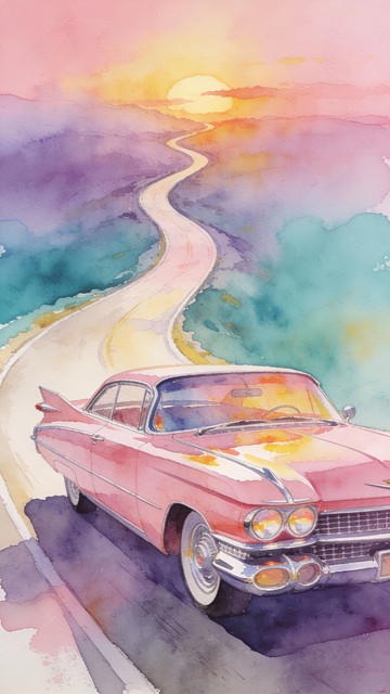 Free Pink Cadillac Journey Image - Cadillac, Vintage, Pink | Download ...