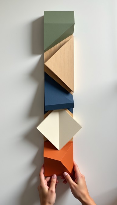 Geometric Handcraft Free Geometric Craft Composition Image - Geometric, Minimalist, Angular ...