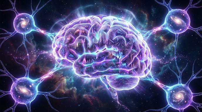 Void Brain Free Cosmic Brain Illumination Image - Brain, Cosmic, Surreal ...