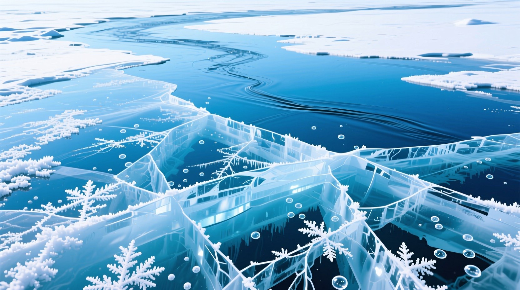 Free Frozen River Beauty Image - Ice, Frozen, River | Download at StockCake