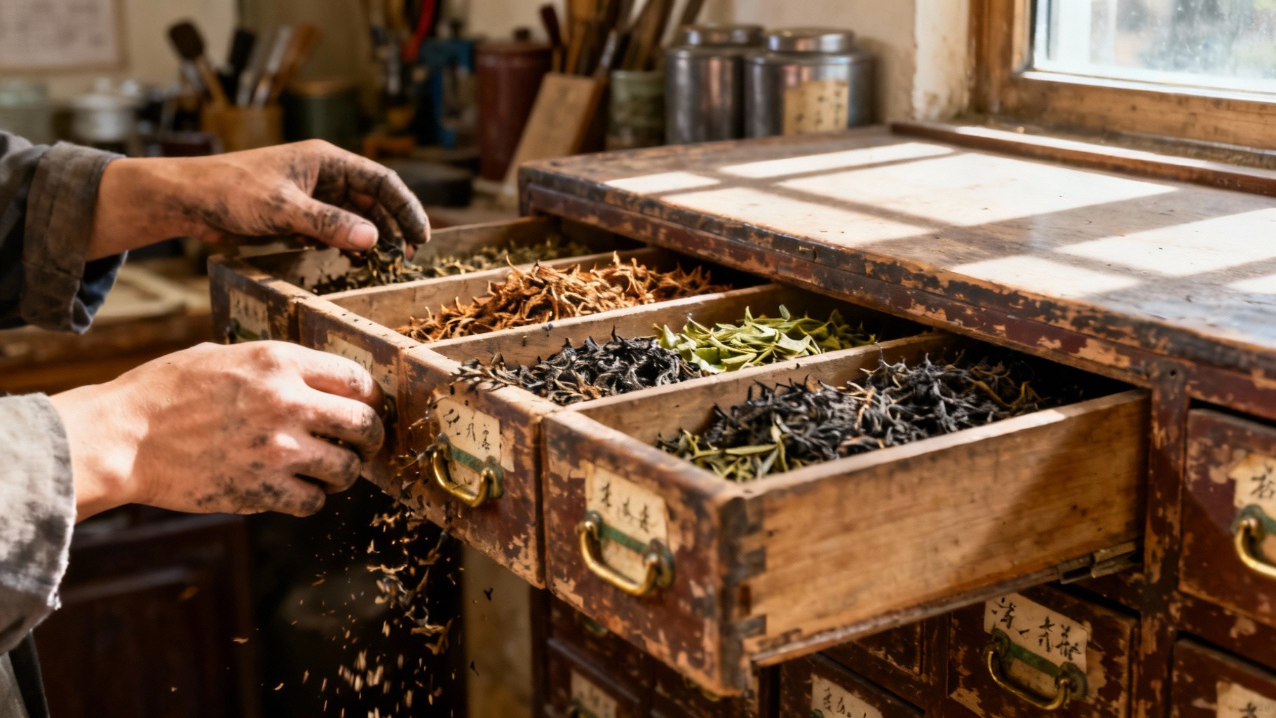 Native Tea Selection Free Traditional Tea Selection Image - Tea, Box, Wooden | Download at ...