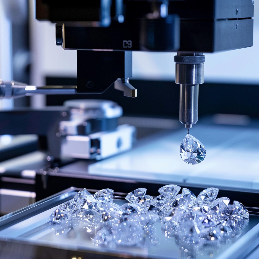 Free Diamond examining process Image - Diamond, Precision, Technology ...