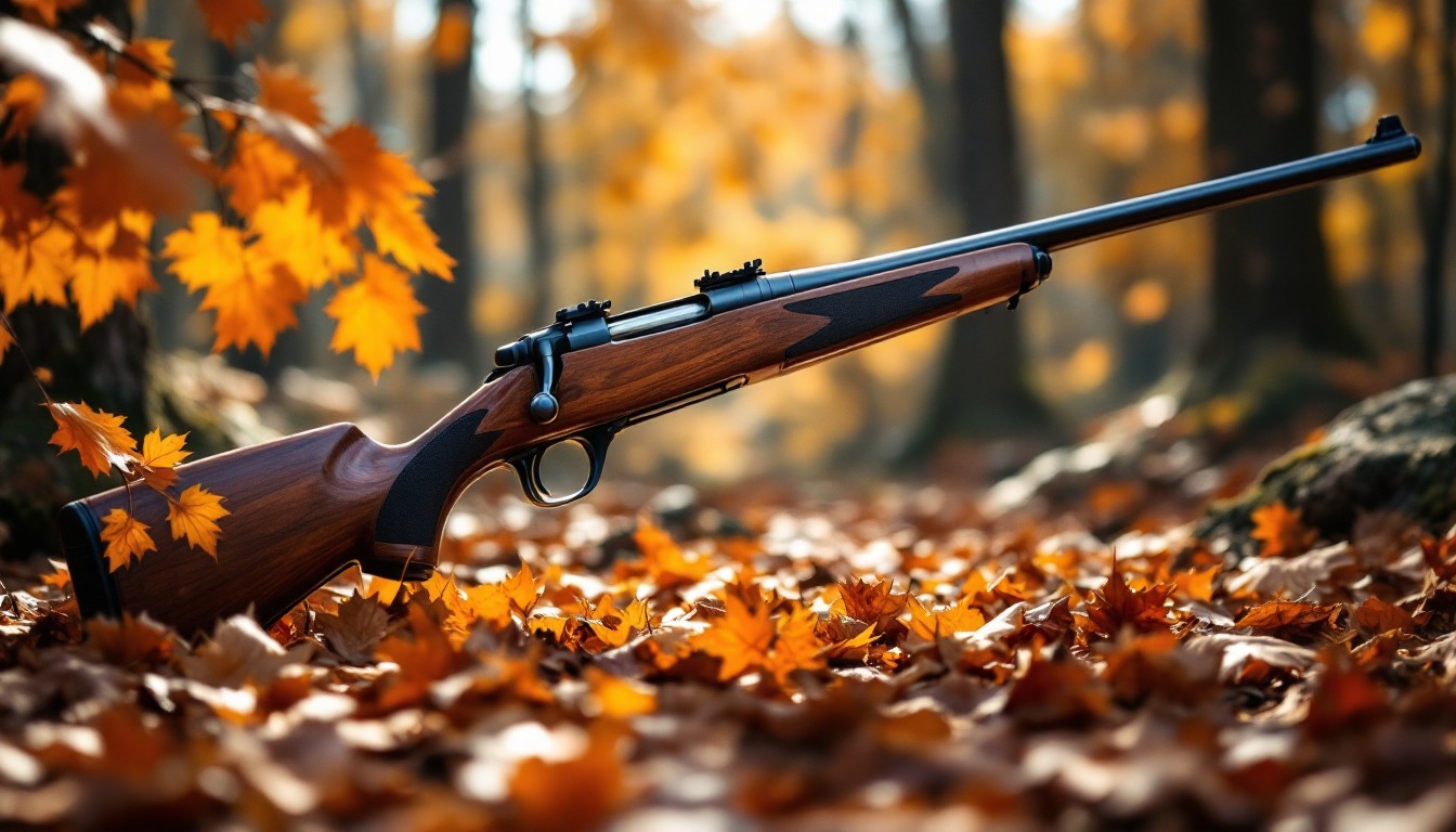 Free Autumn Hunter's Companion Image - Hunting, Autumn, Rifle ...