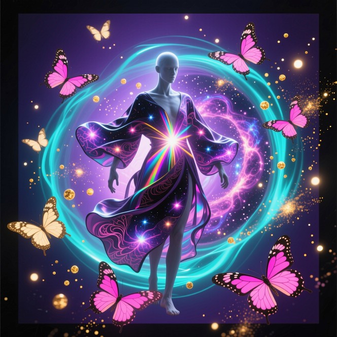 Violet Transforms Free Digital Butterfly Metamorphosis Image - Metamorphosis, Digital ...