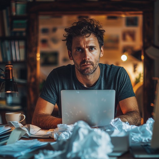 Free Frustrated Writer Working Image - Man, Writing, Frustrated ...