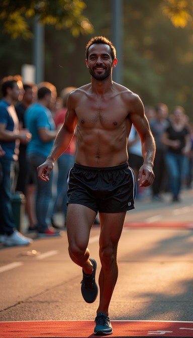 Free Determined runner advancing Image - Runner, Athlete, Marathon ...