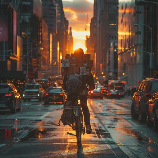 Free Sunset Urban Commute Image - Sunset, City, Street | Download at ...