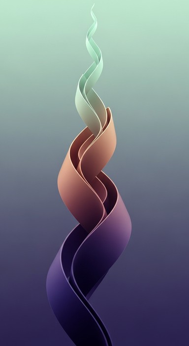 Free Dynamic Ribbon Transformation Image - Ribbon, Flow, 3d | Download ...