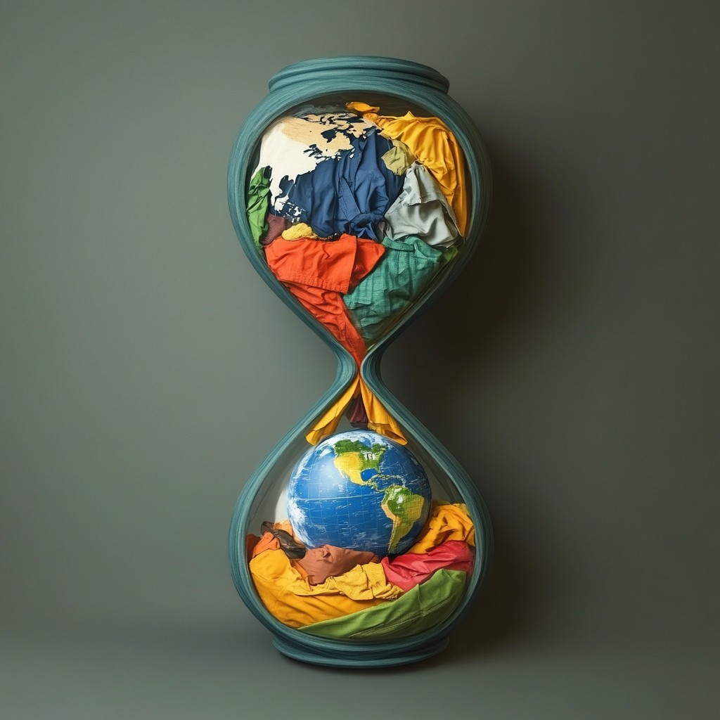 Free Artistic Hourglass Representation Image - Hourglass, Earth, Art ...