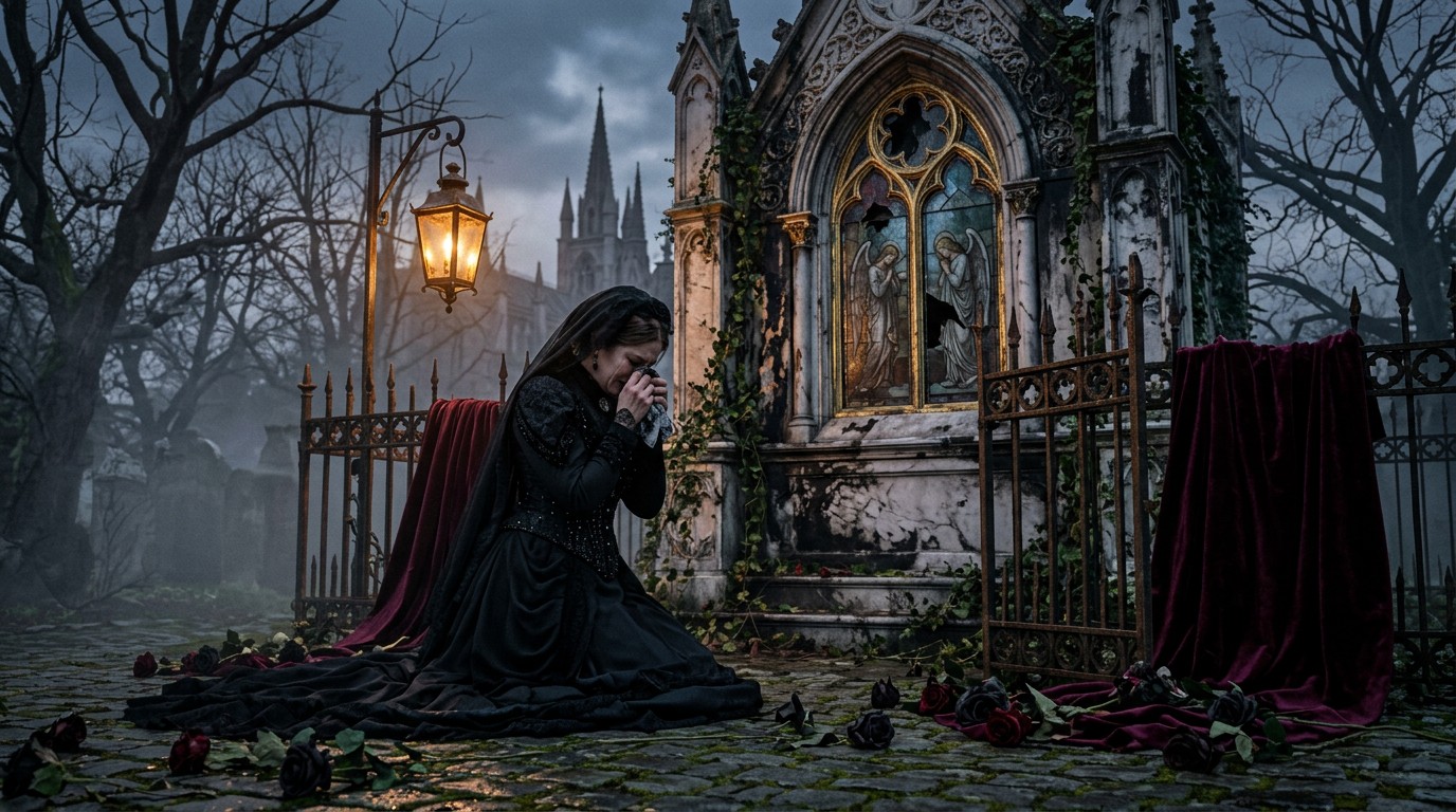 Free Gothic Mourning Beauty Image - Victorian, Gothic, Mourning ...