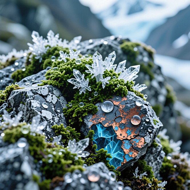 Magnified Rocks Free Magnified Earth Textures Image - Geology, Macro, Minerals ...