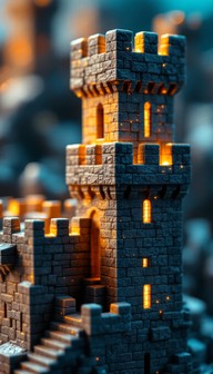 Free Pixelated Castle Tower Image - Pixelated, Castle, Tower | Download ...
