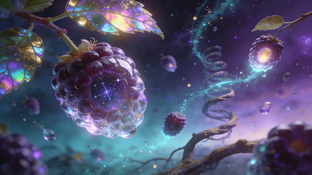 Free Magical Floating Berries Image - Fantasy, Surreal, Magical ...