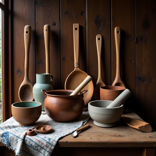 Free Artisanal kitchen collection Image - Handcrafted, Ceramics, Wooden ...