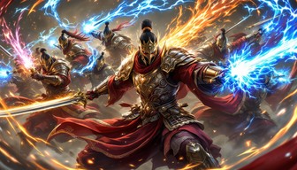 Free Elemental Battle Erupts Image - Warriors, Battle, Manga | Download ...