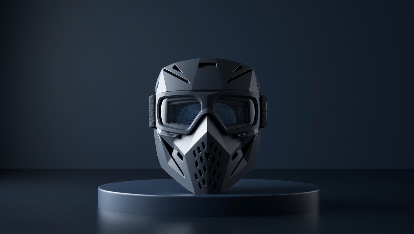 Free Geometric Face Protection Image - Geometric, Mask, 3d | Download ...