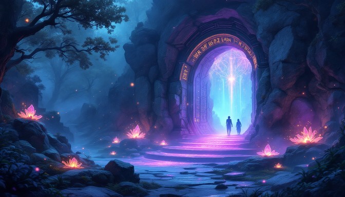 Free Enchanted Forest Gateway Image - Gate, Forest, Magical | Download ...