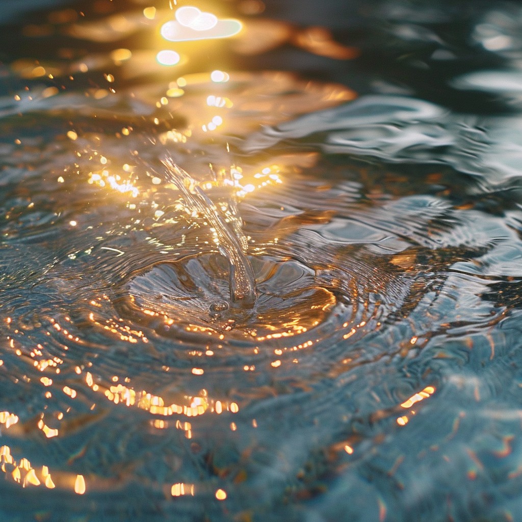 Water Gold Ripple Background Free Golden Water Ripple Image - Golden, Water, Ripple | Download at ...