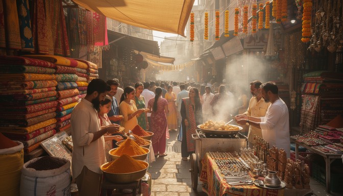Native Bazaar Free Vibrant Bazaar Life Image - Marketplace, Bazaar, Indian | Download ...