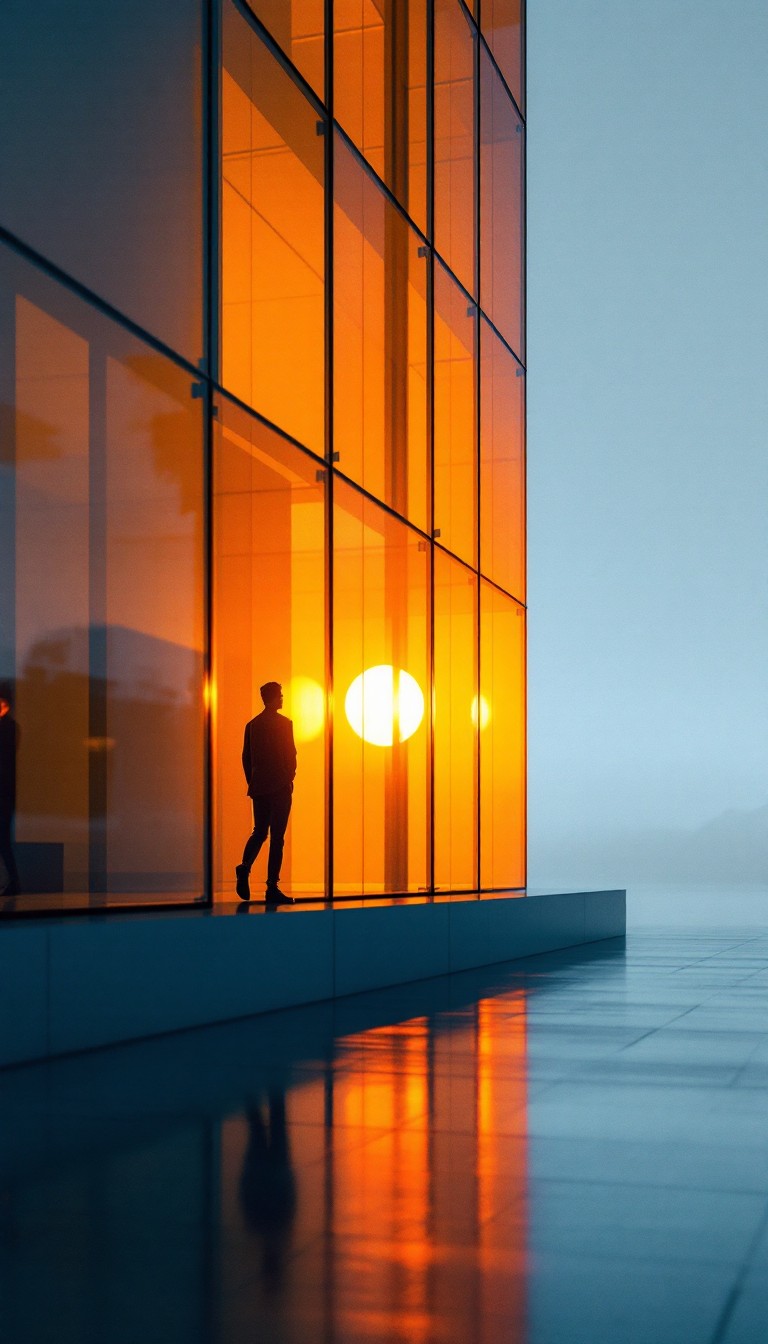 Free Sunset Urban Reflection Image - Sunset, Architecture, Minimal ...