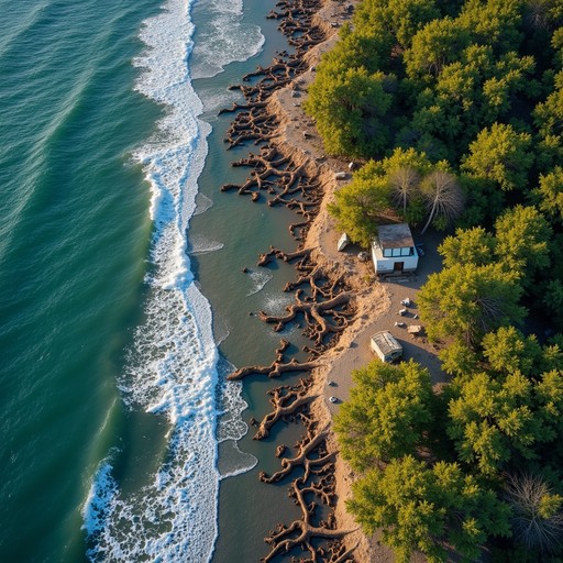 Free Forest meets ocean Image - Coastline, Forest, Ocean | Download at ...