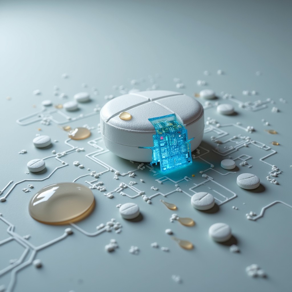 Pill Tech Free Smart Pill Technology Image - Digital, Pharmaceutical, Medicine ...