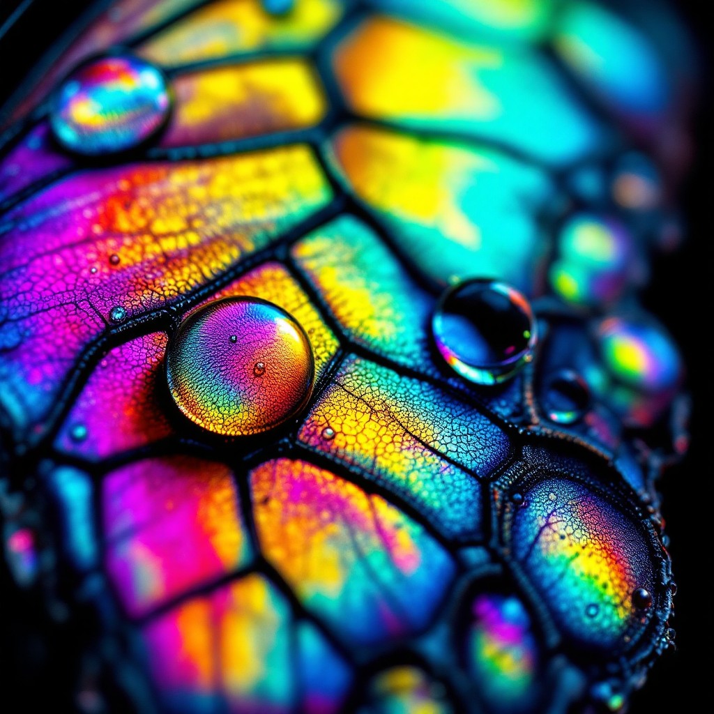 Free Rainbow Wing Scales Image - Butterfly, Wing, Scales | Download at ...