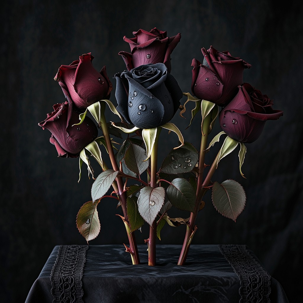 Free Dark Floral Beauty Image - Gothic, Roses, Decay | Download at ...