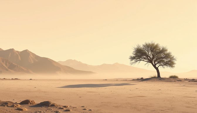Free Solitary Desert Tree Image - Minimalist, Tree, Desert | Download ...
