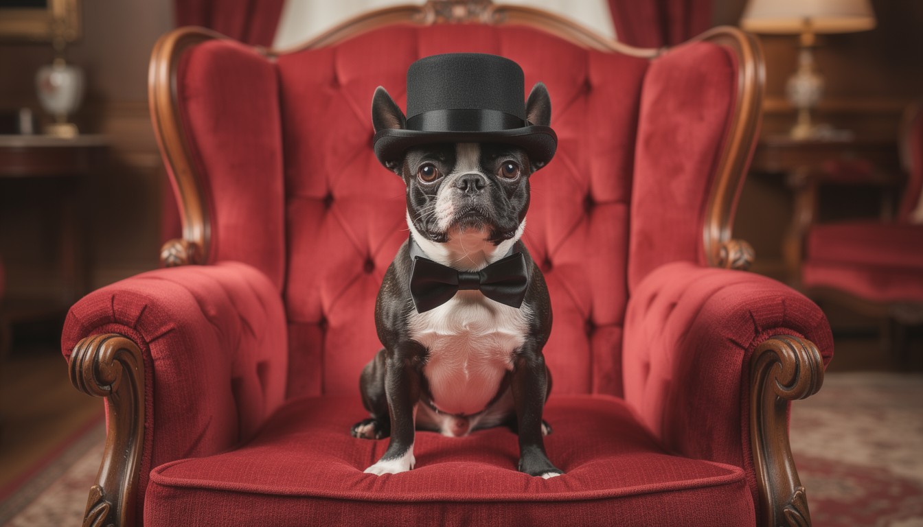Free Dapper Dog Portrait Image - Dog, Terrier, Boston | Download at ...