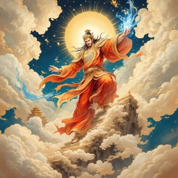 Free Celestial Warrior Ascending Image - Warrior, Celestial, Divine ...