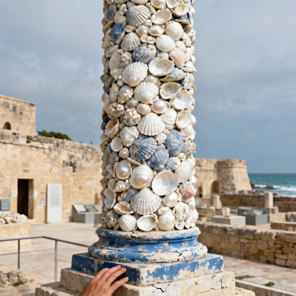 Seashell Column Free Seashell Column Architecture Photo - Architecture, Seashells ...