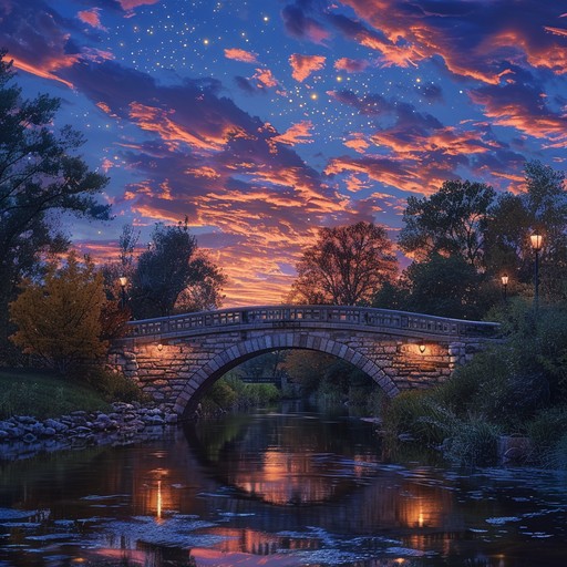 Free Starry Evening Bridge Image - Bridge, Stars, Twilight | Download ...