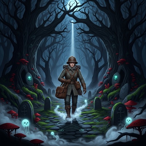 Free Midnight Forest Explorer Photo - Explorer, Victorian, Forest ...