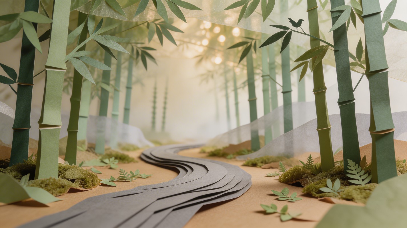 Bamboo Paper Tutorial Free Bamboo Paper Forest Image - Bamboo, Forest, Papercraft | Download ...