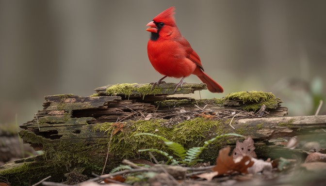 Large Cardinal Display Free Majestic Cardinal Perches Image - Cardinal, Bird, Wildlife ...