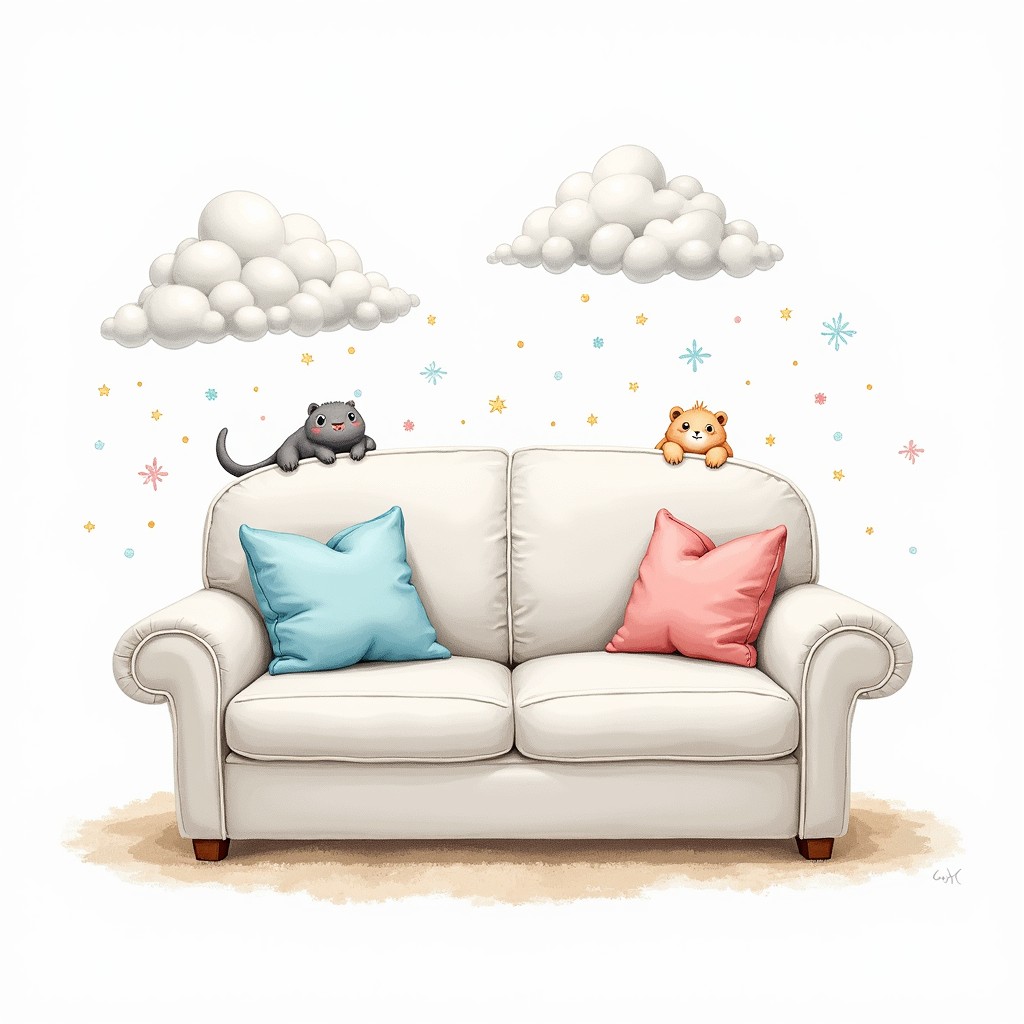 Free Dreamy Cloud Couch Image - Couch, Magical, Whimsical | Download at ...